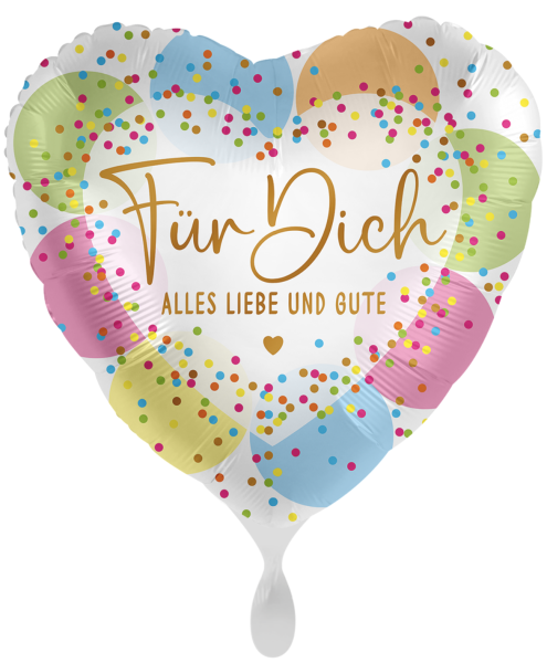 Folienballon - Für dich - ø 43cm